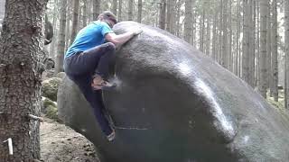 Video thumbnail de Fidloprčičky, 7B+. Petrohrad