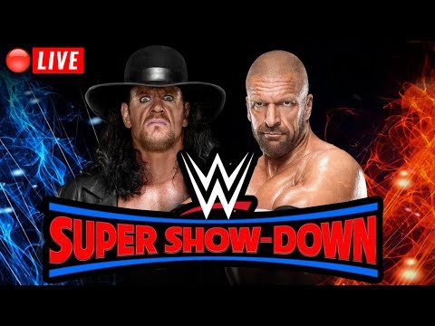 WWE SUPER SHOWDOWN LIVE STREAM FULL SHOW - LIVE REACTIONS - OCTOBER 6TH 2018
