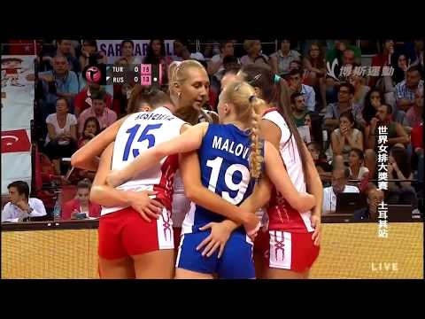 140803  FIVB World Grand Prix  Turkey   Russia