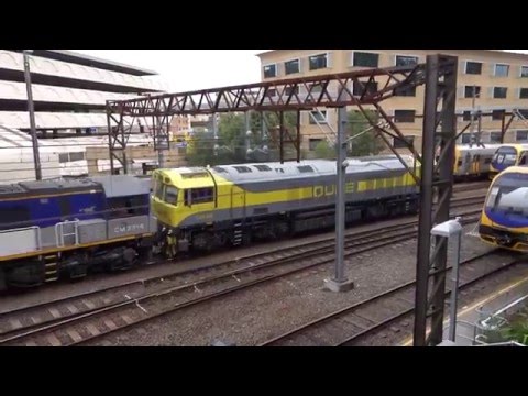 QBX006 and two CM Class with a trial load - 20/3/16