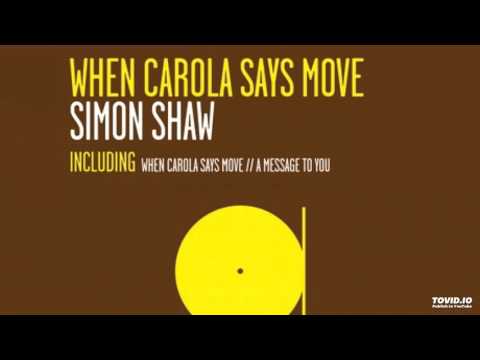 Simon Shaw - When Corola Says Move