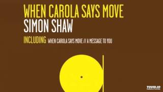 Simon Shaw - When Corola Says Move