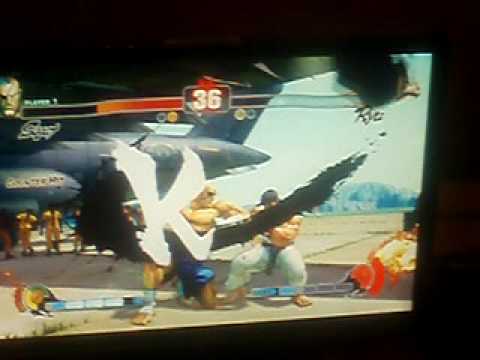 sf4 sagat vs D_ras(ryu)