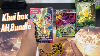 Tập 1 || Tui tiếp tục mở box Ascended Heroes Booster Bundle để săn Gengar cs Chu rừng