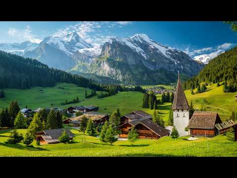 Mesmerizing Spring in Switzerland with Beautiful Mountain Scenery | #swiss #swissview