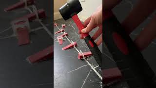 How to remove tile clips (tile leveling clips)