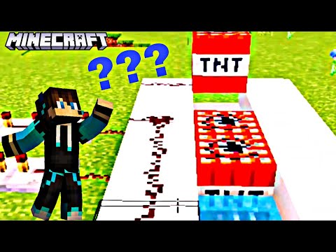 Crezy2Gmr - EASY REDSTONE OP TNT CANNON IN MINECRAFT #shorts