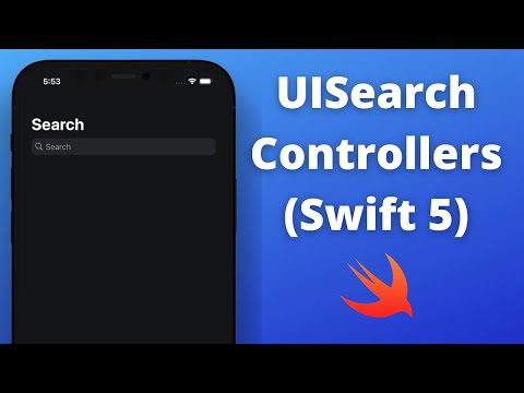 UISearchController in Swift 5 (Search Bar, Swift 5 Xcode 12) -2023 - iOS for Beginners
