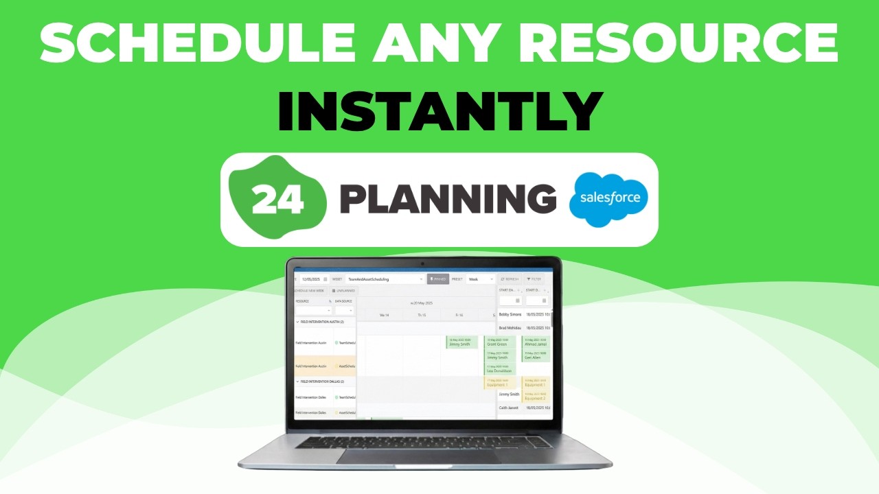 Schedule Work Orders with Team & Equipment in Salesforce