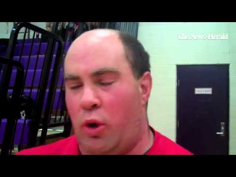 Harvey's Willie McClain talks about his pin against Chagrin Falls on Saturday that clinched a win fo