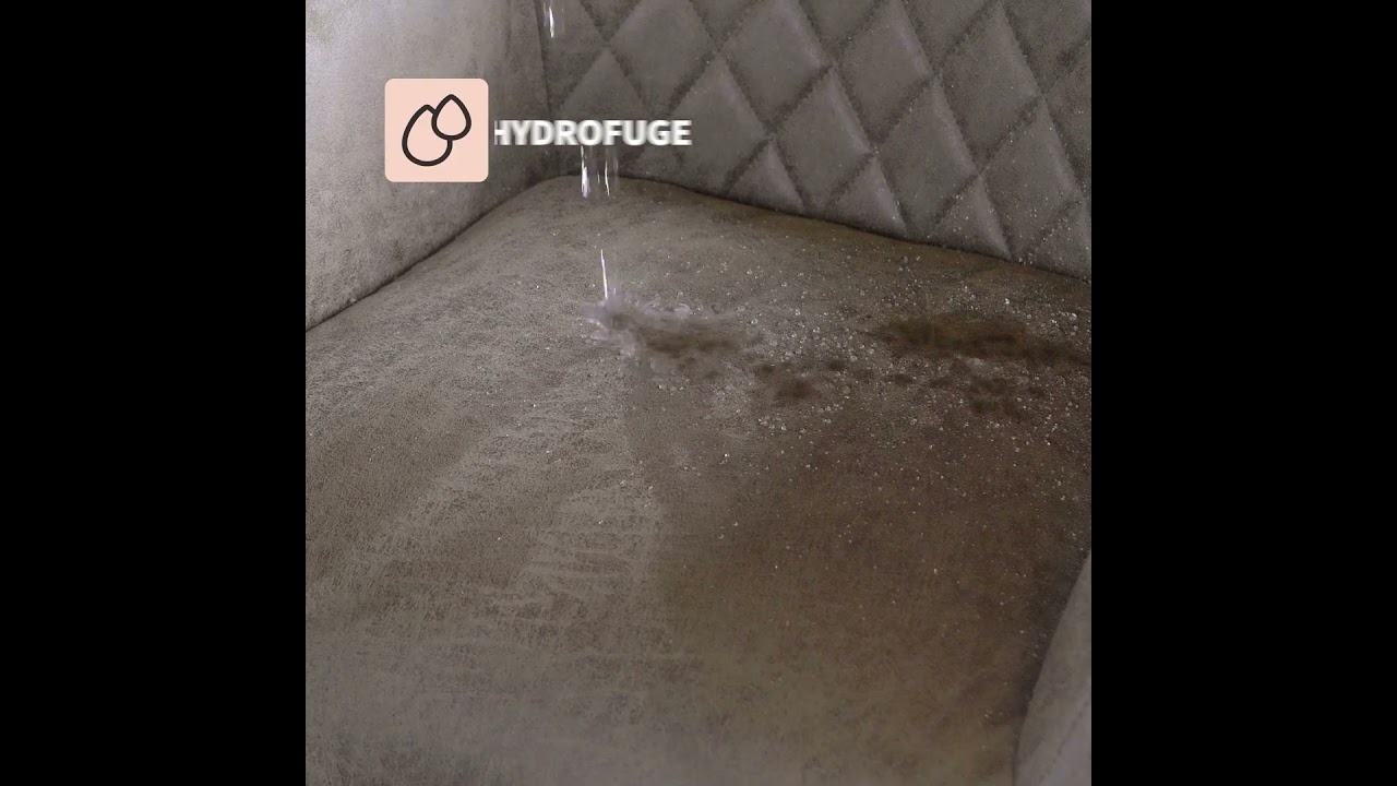 Chaise de salle à manger industrielle Club éco-cuir anthracite