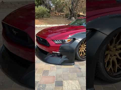 Installing wide body on a mustang GT
