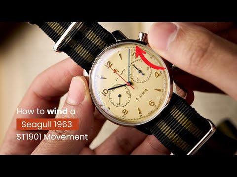 How to Wind, Set & Use the Chronograph on Your Seagull 1963 (full ST1901 Guide)