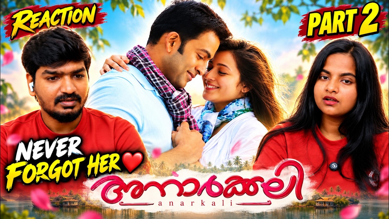 Anarkali Part 2 Reaction❤️| Prithviraj & Priyal Gor's Emotional Love Story💔 | Vasu & Swathi