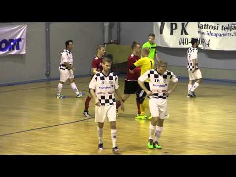 PP-70-Ruutupaidat 1-2 (1-0) Futsal-Liiga 21.2.2016 maalikooste
