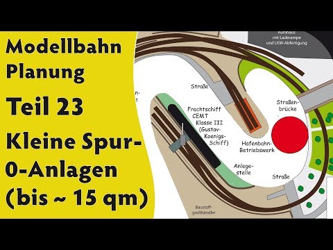 Modellbahn: Planung Teil 23 – Kleine Spur-0-Anlagen (Spur 0, H0 und TT) [subtitled]