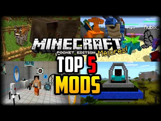 Top 5 Mejores Mods Para Minecraft Pe 1 0 Block Launcher Youtuberandom