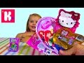 Хелоу Китти сюрприз Чи Чи Лав игрушки Принцессы Диснея распаковка Hello Kitty MLP ...
