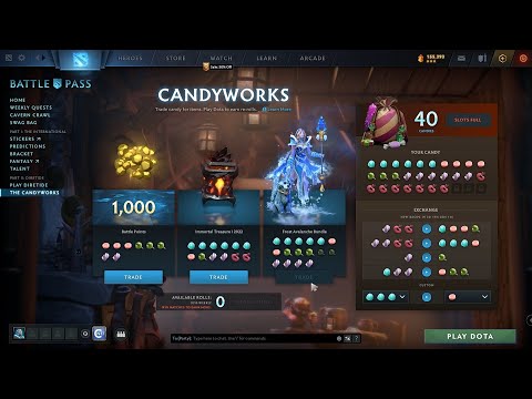 #dota2 #crystalmaiden #arcana #candyworks