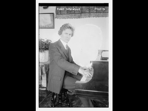 Percy Grainger plays his "Molly on the Shore"