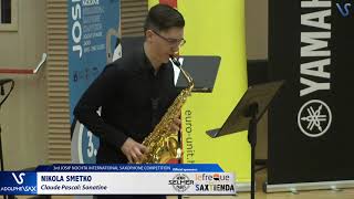 Nikola Smetko  plays Sonatine by Claude Pascal