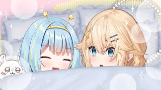 - sleepover girls' talk~ with @KanekoLumi ! 🌠
