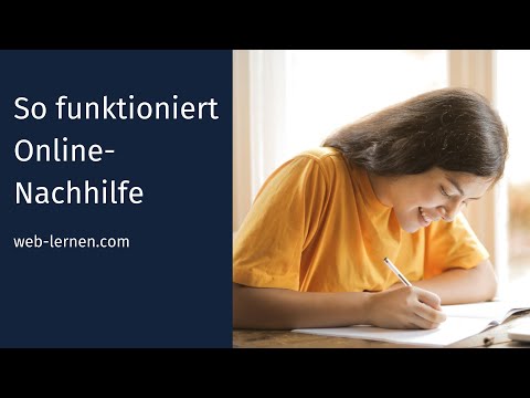 Online-Nachhilfe bei Web Lernen