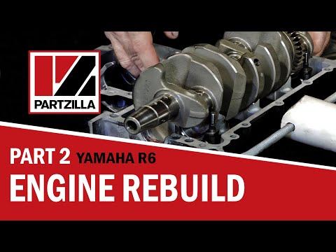 Yamaha R6 Engine Rebuild Part 2: 636 Wiseco Piston Install to Head Install | Partzilla.com