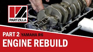 Yamaha R6 Engine Rebuild Part 2: 636 Kit Piston Install to Head Install | Partzilla.com