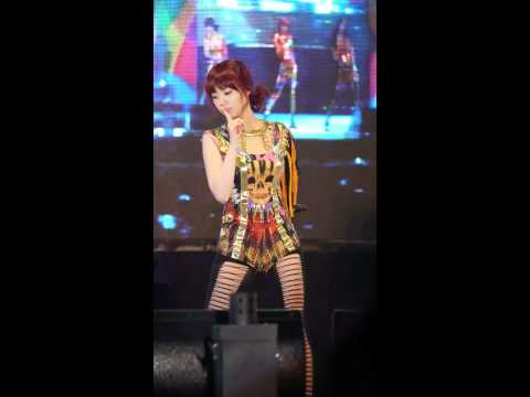 [FanCam]111002 KARA Seungyeon - Lupin Cultwo Show by drighk