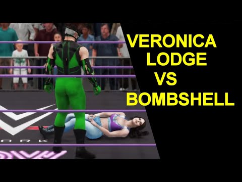 GLOW 1985 Veronica Lodge vs Bombshell Hunter - Knockout Match