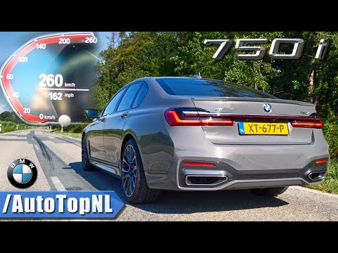 NEW! BMW 750i xDrive 530HP ACCELERATION & TOP SPEED 0-260KMH 0-162MPH by AutoTopNL