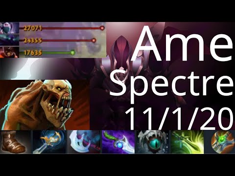 萧瑟 Ame Spectre vs Puck, Doom, LS - 9k dmg carry - Nigma vs PSG.LGD g2 AniMajor dota2