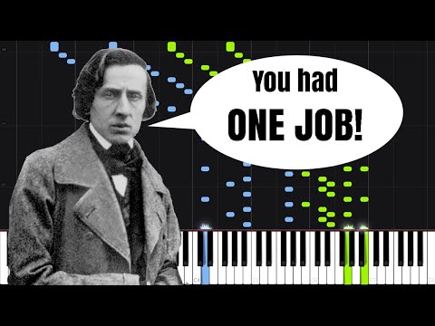 Étude Op. 10, No. 5 (Black Keys) - Chopin... but played only with white keys