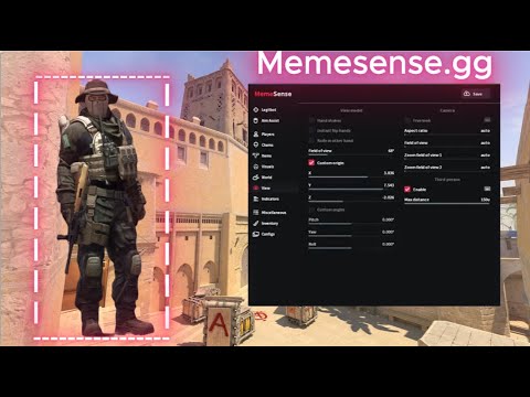 Cheating In CS-2 With Memesense (BEST SEMI-RAGE CFG) #cs2
