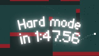 (WORLD RECORD BY 4 SECONDS) Pixel Speedrun (Steam Edition, Hard) in 1:47.56
