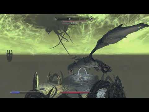 Skyrim Full Miraak Fight
