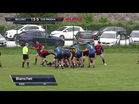 Highlights | Rugby Belluno vs CUS Padova Rugby | Serie B 2023-24