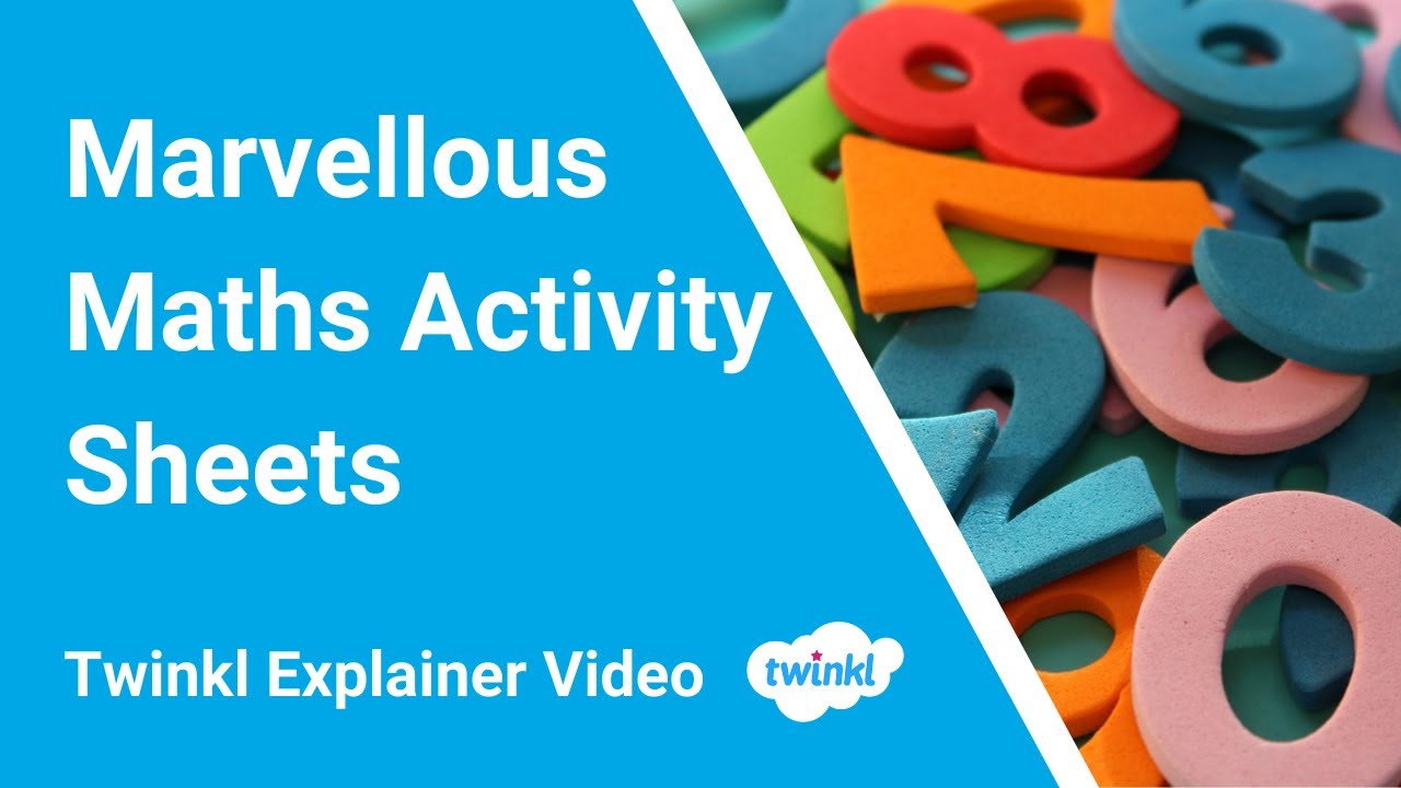 Marvellous Maths Activity Sheets