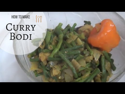 How To Make Trinidad Curry Bodi