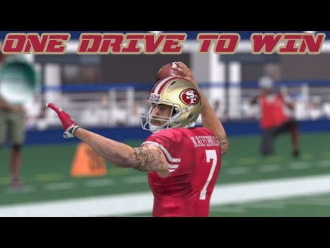 One Drive to WIN the GAME Can We Do It? Madden 16 Dallas Cowboys vs San Francisco 49ers