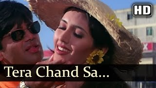 Tera Chand Sa Chehra - Sunil Shetty - Deepti Bhatn