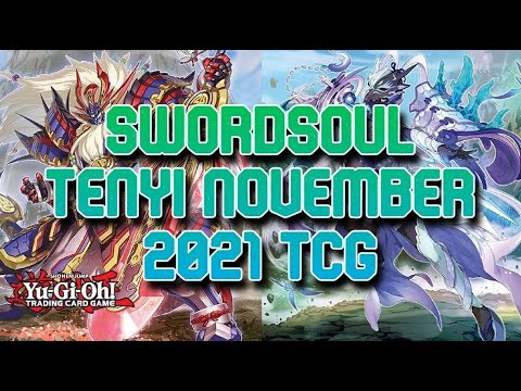 1st Place Swordsoul Tenyi Deck Profile November 2021 TCG Yu-Gi-Oh!
