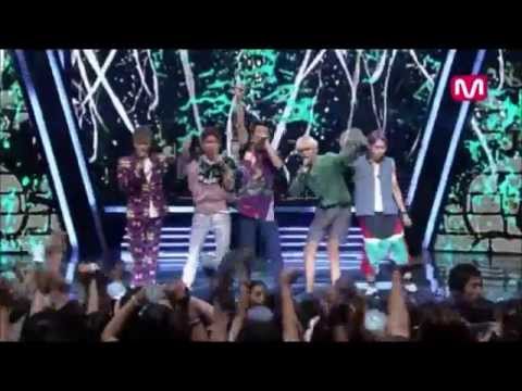 [Cut] Dujun & Dongwoon Crazy Dance in Beautiful Night @MNET Winner