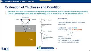 Evaluation of Pavement Performance and Condition Using Numerical Simulation