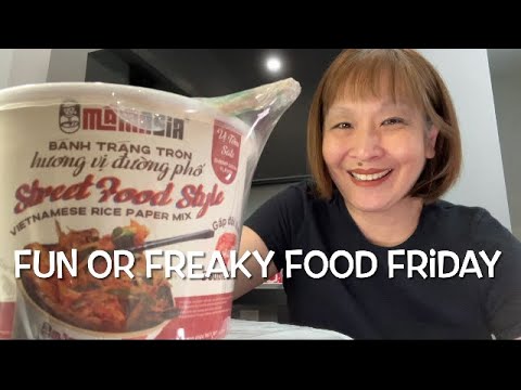 Vietnamese Rice Paper Mix (Street Food Style)  Banh Trang Tron ***Fun or Freaky Food Friday***