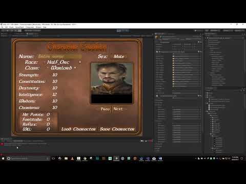 Character Generator with Unity and C# - Part 3