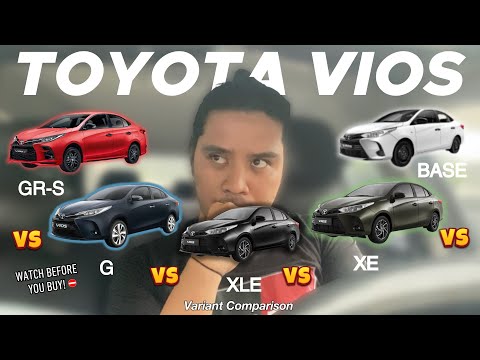 Which is THE BEST Variant for you? | Toyota Vios BUYER'S GUIDE