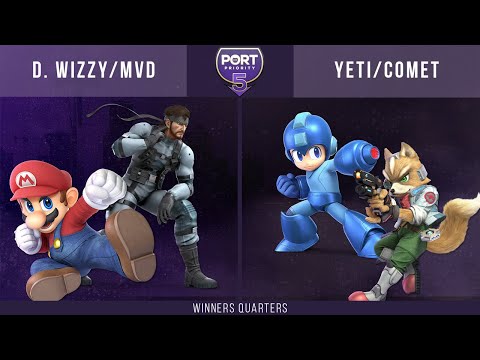Port Priority 5 - MVD & Dark Wizzy vs. Yeti & Comet - Doubles Winners Quarters