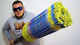 EXPERIMENT 30000 FIREWORKS SHOTS AT ONCE